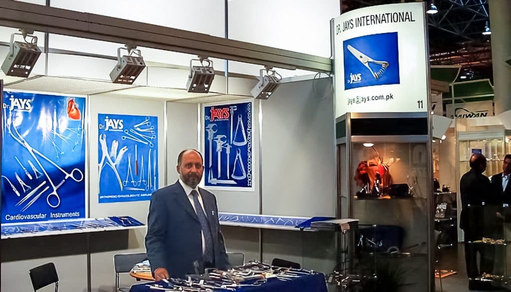 Dr. Jays Exhibition Booth