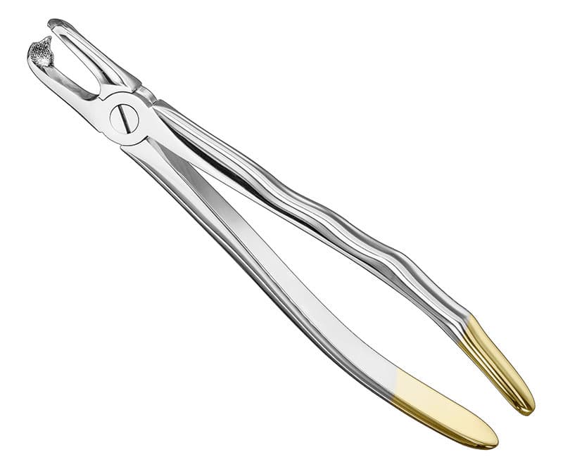 Anatomical Extracting Forceps, Diamond Grip