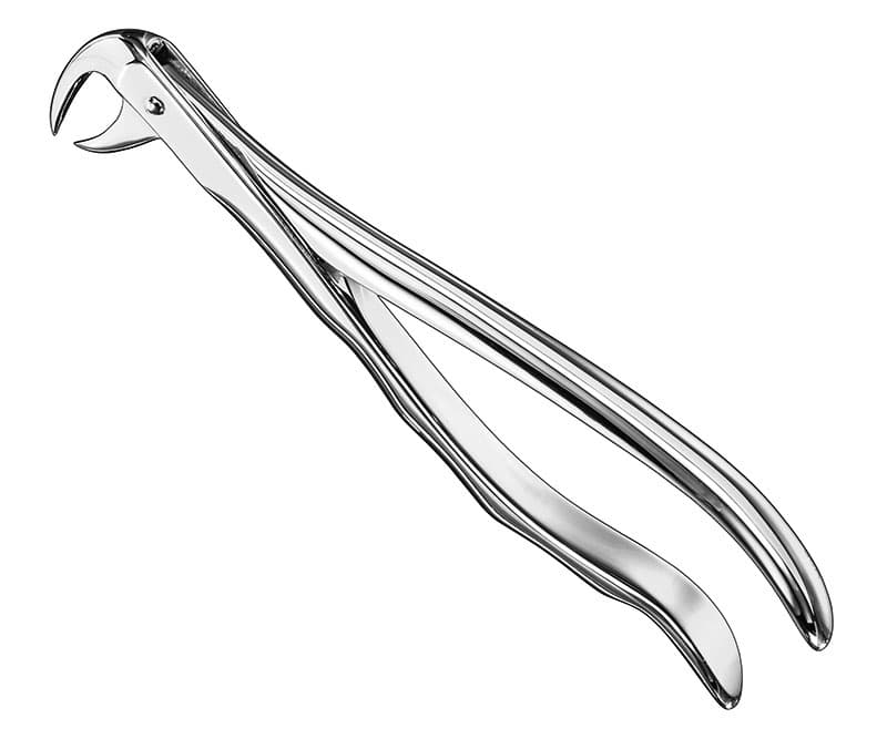 Anatomical Extracting Forceps, Size 86 A