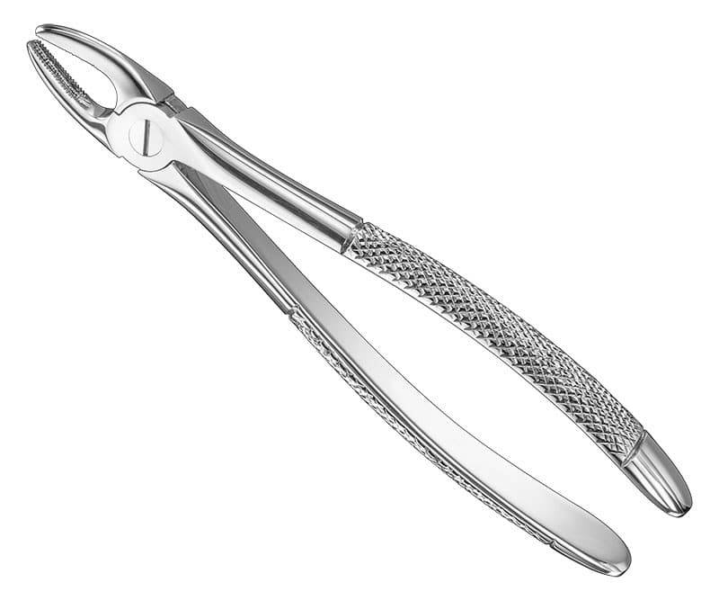 English Pattern Extraction Forceps, Size 2, Non-Slip