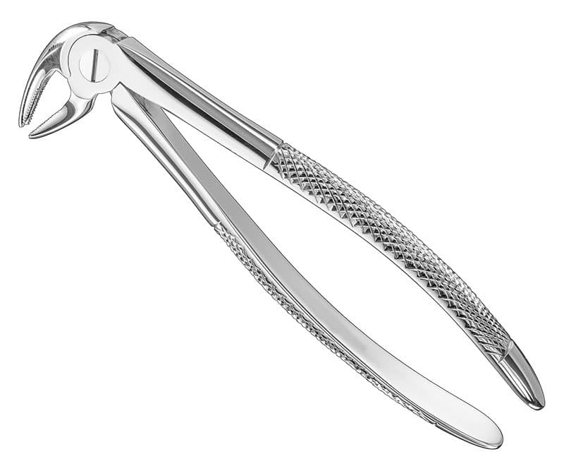 English Pattern Extraction Forceps, Size 13A, Non-slip