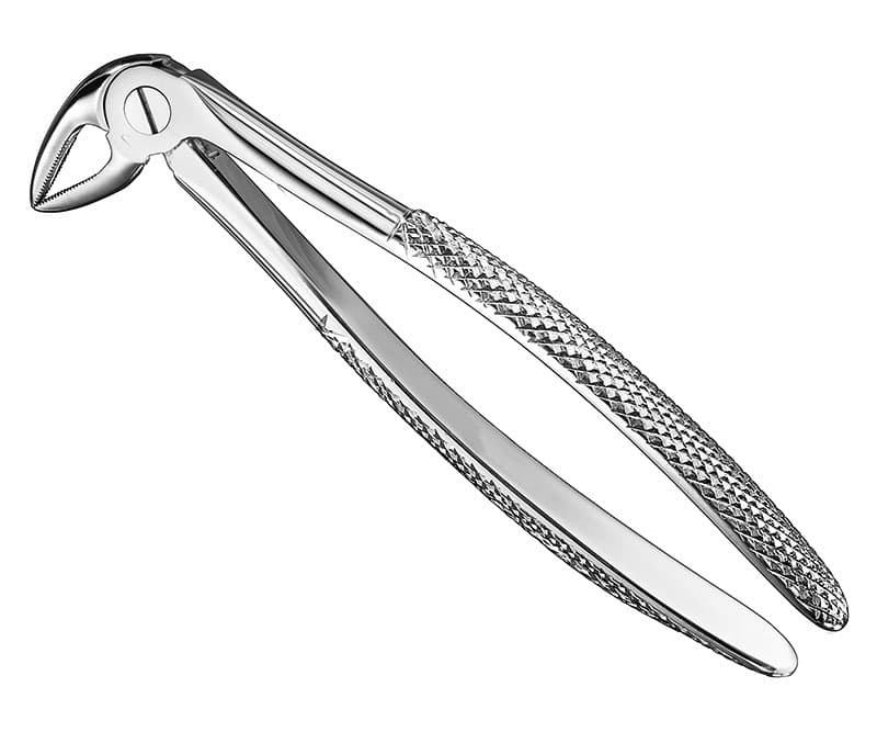 Extraction Forceps, English Pattern, Non-Slip, Size 33, Medium