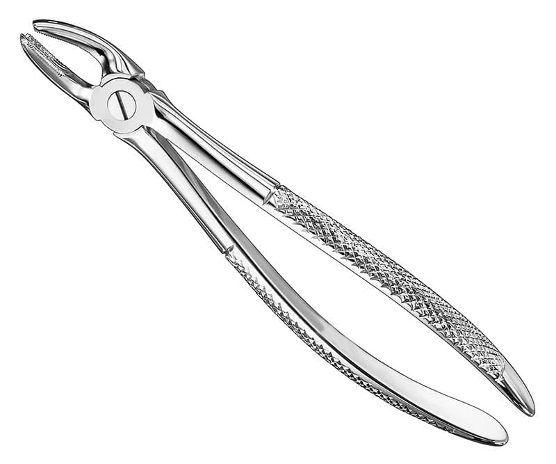 English Pattern Extracting Forceps - Size 17