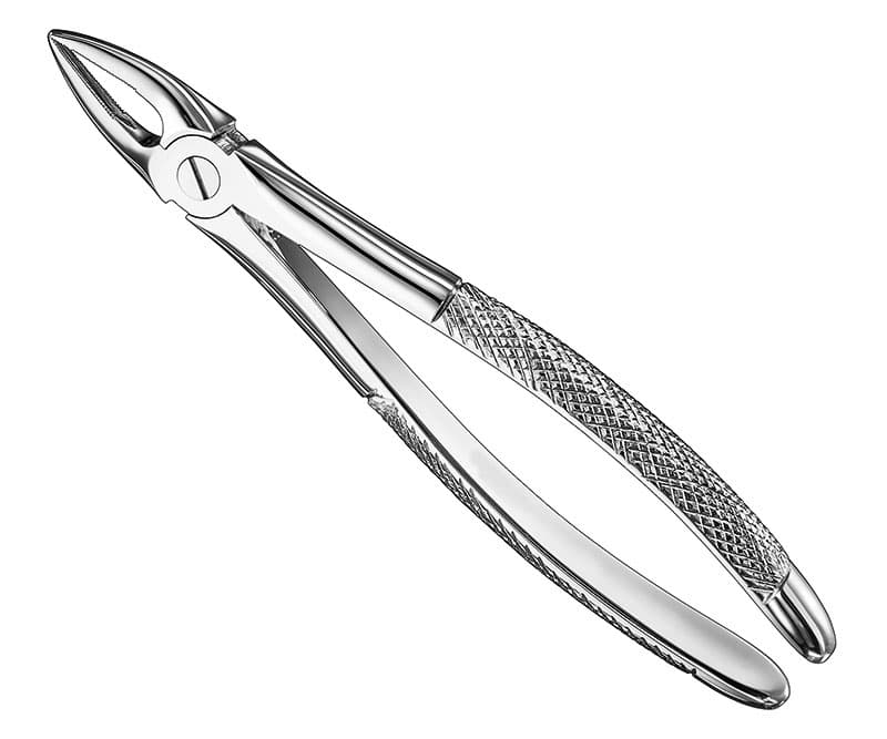 English Pattern Extracting Forceps, Size 29