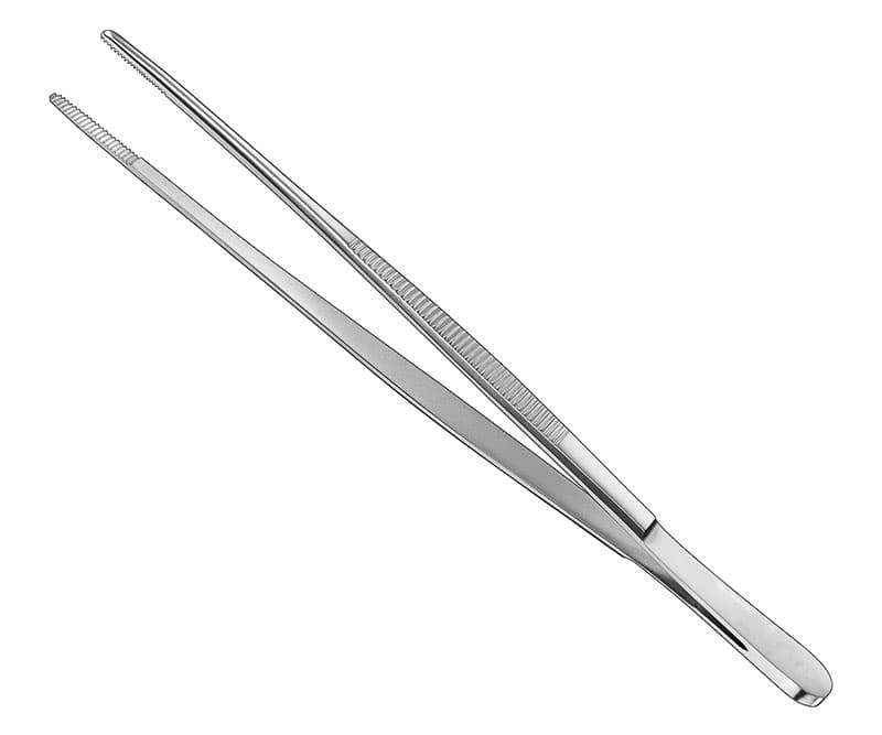 Precision Dissecting Forceps - 18 cm, Straight, Standard