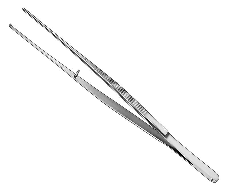SEMKEN Tissue Forceps, 15.5cm, Straight, 1x2 Teeth