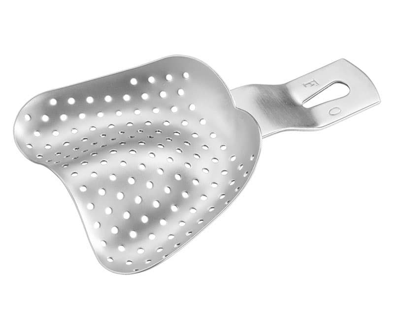 EHRICKE Surgical Impression Tray - Size 3, Perforated