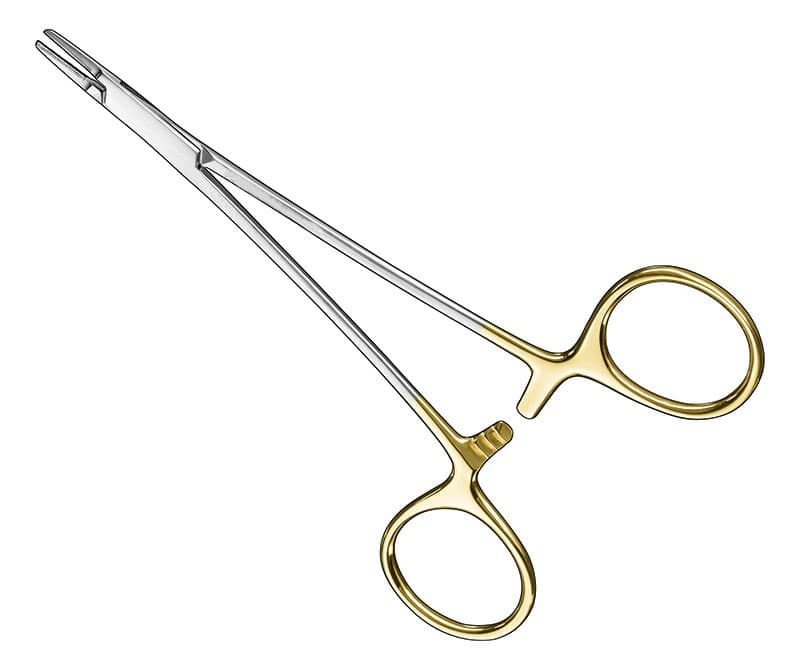 Precision Micro-Ryder Needle Holder - 13 cm, TC
