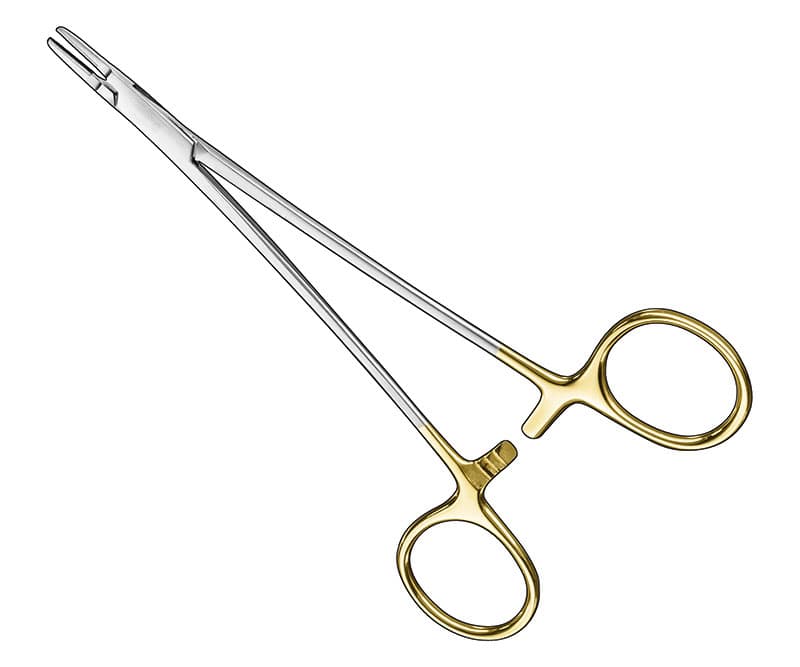 Precision Micro-Ryder Needle Holder – 15 cm, TC