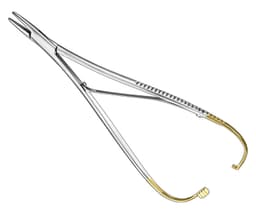 MATHIEU TC Needle Holder, 20cm with Delicate Jaws