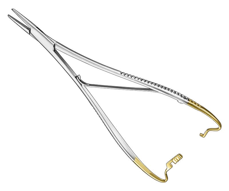 MATHIEU Modified Needle Holder, 20 cm, TC