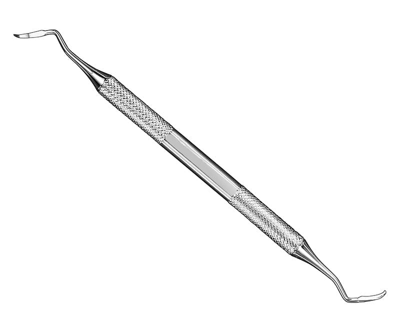 Double-Ended Scaler, CI 2/3 - Precision Dental Instrument