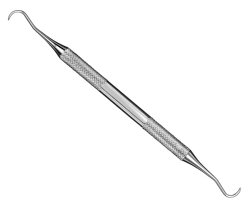 H6/H7 Scaler with Slight Angulation for Precision Dental Procedures