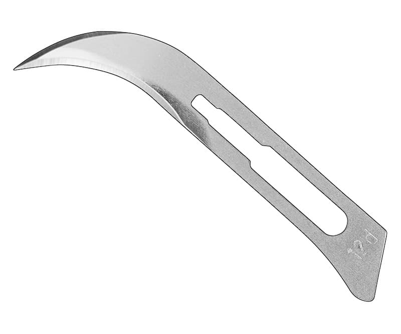 Sterile Scalpel Blades - Size 12D