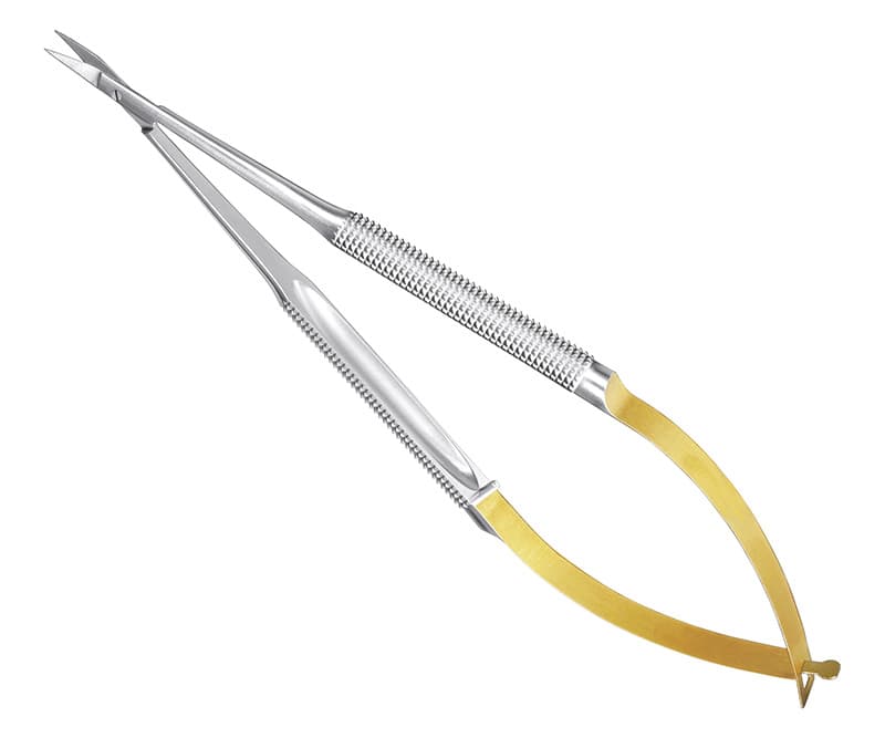 Micro-Spring Handle Scissors