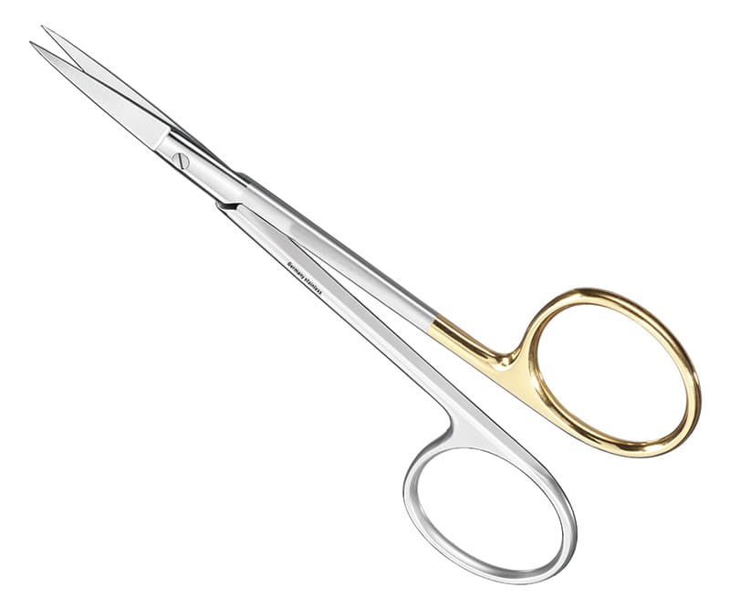 Precision Suture and Gum Scissors, 11.5 cm, Curved, SC - 