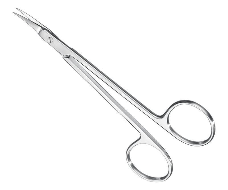 Curved Suture & Gum Scissors - 11.5 cm