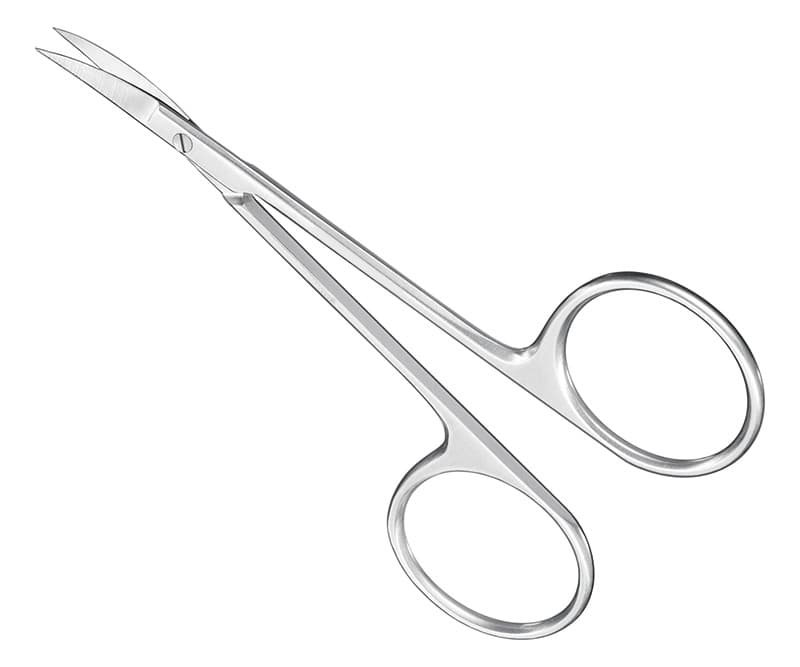 Curved Suture and Gum Scissors - 11.5 cm