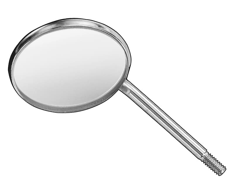 Dental Examination Mouth Mirrors, Size 4, Pack of 12