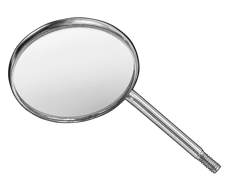 High-Quality Dental Mouth Mirrors - Size 6 (Pack of 12)