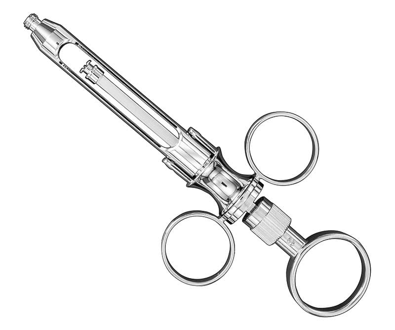 3-Ring Handle Cartridge Syringe - Precision Surgical Instrument
