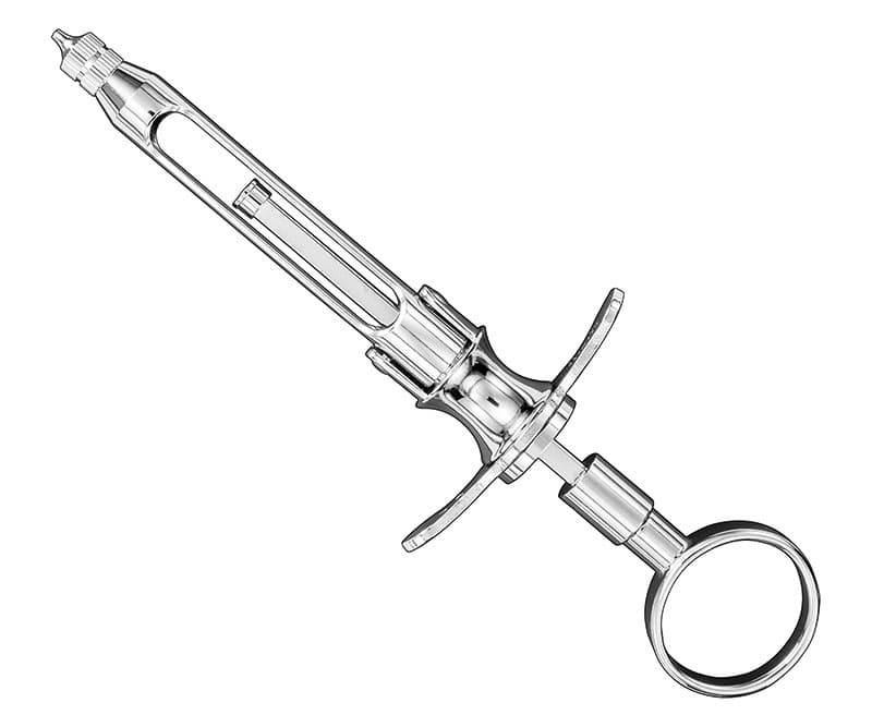 Premium Ointment Syringe with Ring Handle