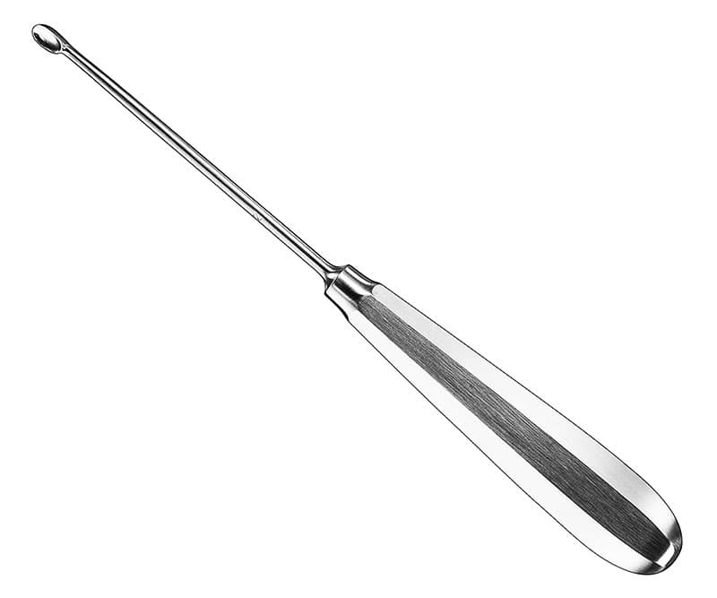 HALLE Bone Curette - High-Quality Surgical Instrument