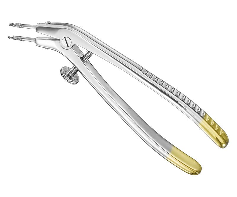 BÖHM Diamond-Tipped Telescope Crown Pliers - 