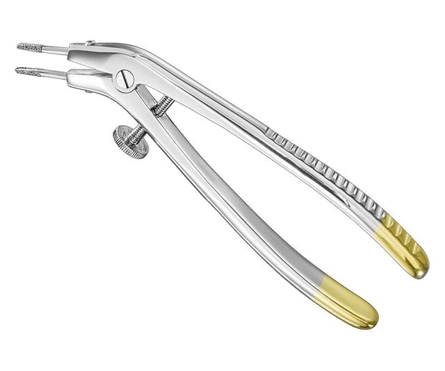 BÖHM Diamond-Tipped Telescope Crown Pliers - 