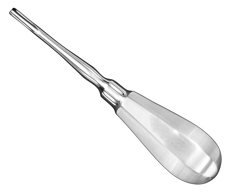 Modified BEIN Root Elevator with 5mm Curved Backward Design