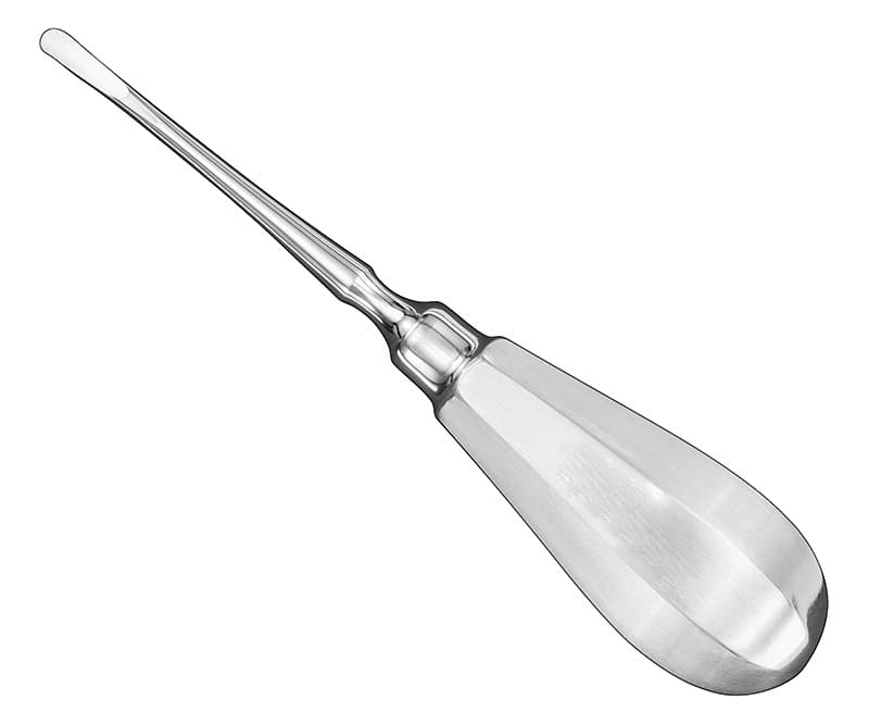 LUX Root Elevator, Curved Delicate 4mm