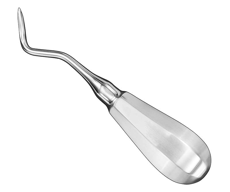 FLOHR Angled Root Elevator, Size 3