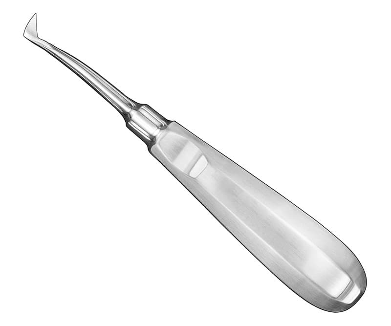 SELDIN 4L Angled Root Elevator - Precision Dental Instrument