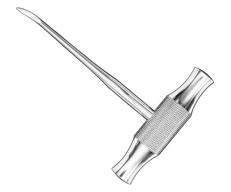 Winter Root Elevator, Size 1R with Cross Handle