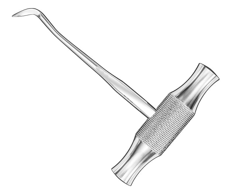 WINTER Root Elevator Size 14R with Cross Handle