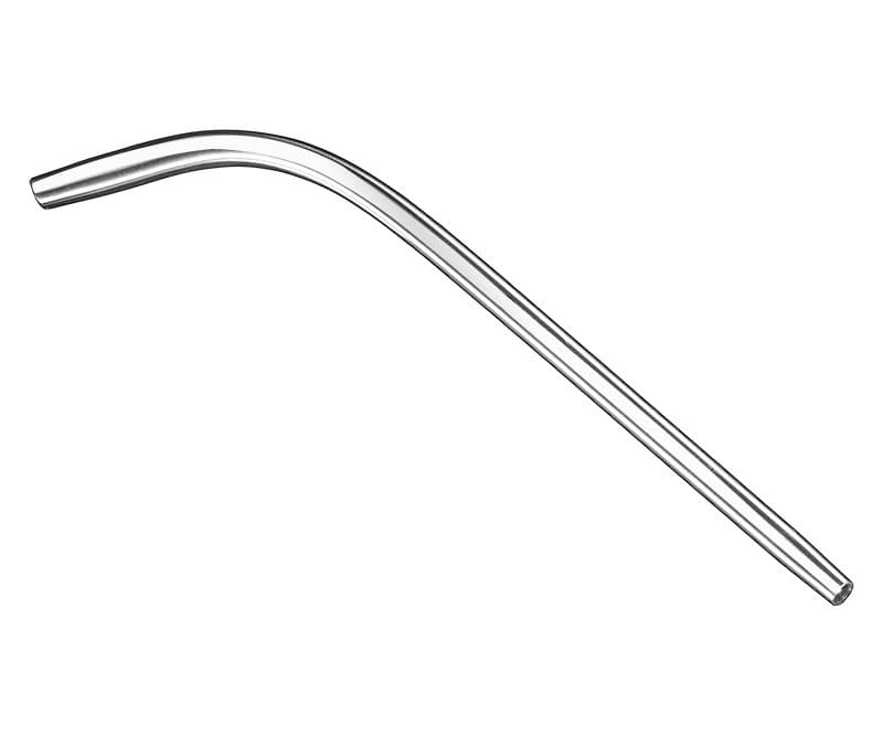 Stainless Steel Suction Tube - 18 cm, 5 mm Diameter