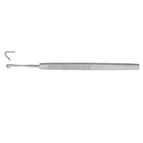 Premium Moldestad Vessel Hook - Stainless Steel, 12 cm (4 3/4 inches)