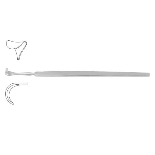 Cushing Surgical Retractor / Saddle Hook - Stainless Steel, 20.5 cm / 8"