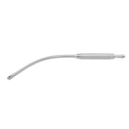 Cooley Surgical Suction Tube with Perforated Screw Tip - 31 cm (12 1/4"), 10.0 mm Diameter