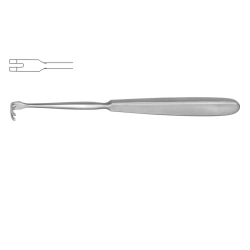Klapp Blunt Prong Retractor, 17.5 cm - Premium Stainless Steel