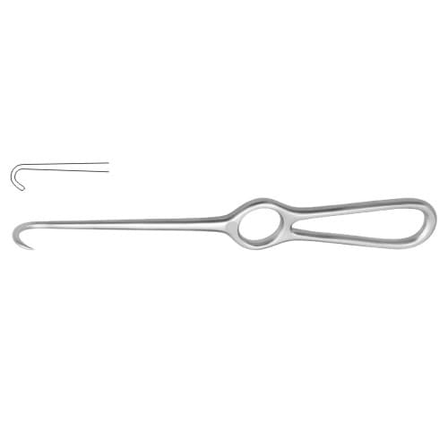 Volkmann Blunt Retractor, 1 Prong, 22 cm - 