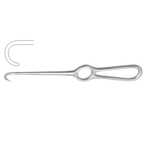 Volkmann Blunt Retractor - 1 Prong, 21.5 cm (8.5 inches)