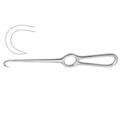 Volkmann Sharp Retractor - Single Prong, 21.5 cm (8 1/2 inches) - Stainless Steel