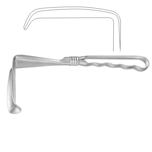 Stainless Steel Kelly Retractor - 26 cm