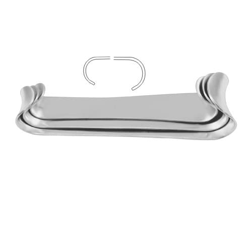 Roux Retractor - Fig. 1, 14 cm (5 1/2 in) Stainless Steel