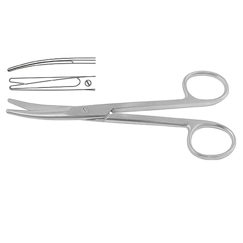 Mayo Dissecting Scissors, Curved, 17 cm - 6 3/4 inch