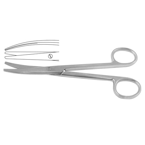 Premium Mayo-Stille Dissecting Scissors - Curved, 15 cm (6 inches)