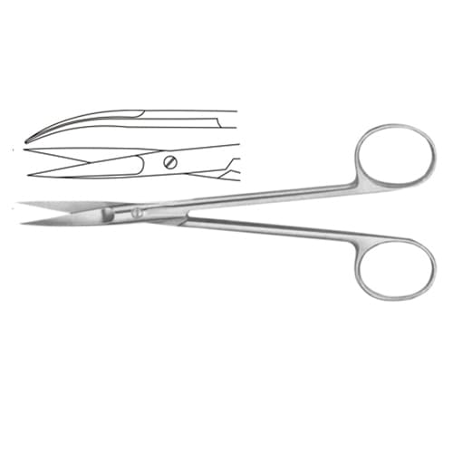 Joseph Curved Dissecting Scissors - 15 cm, Stainless Steel