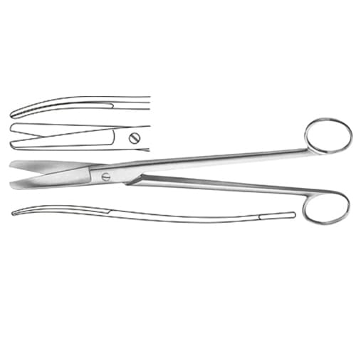 Sims-Siebold Gynecological Scissors - Premium Surgical Instrument