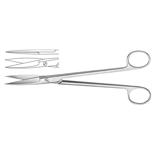 Sims Gynecological Scissors - Straight, Sharp/Sharp, 20 cm (8 inches)